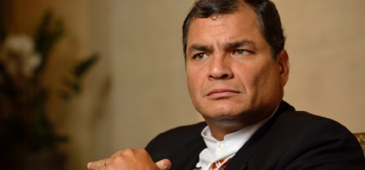 El expresidente ecuatoriano Rafael Correa será declarado Visitante Distinguido