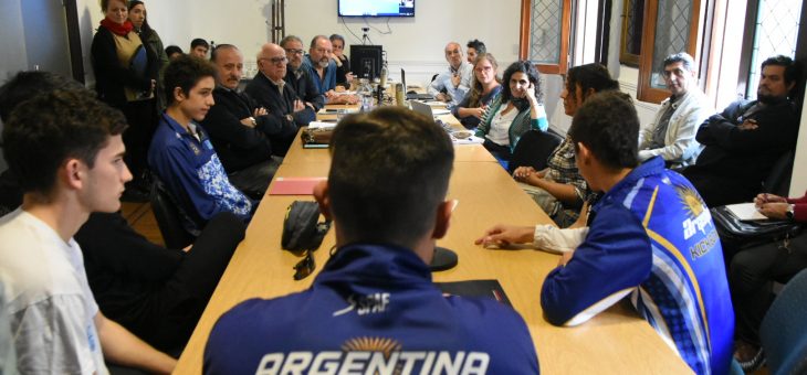 La comisión de Deportes y Turismo recibió al deportista Valentino Daverio